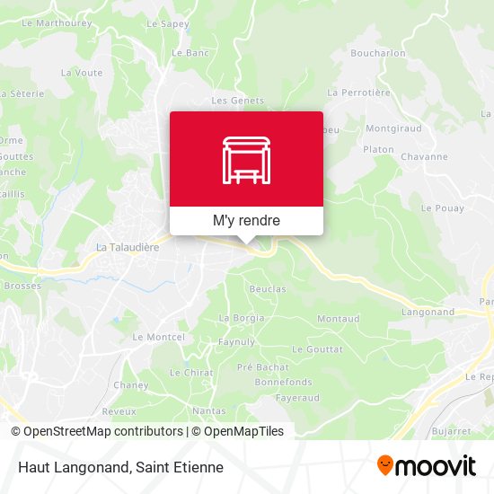 Haut Langonand plan