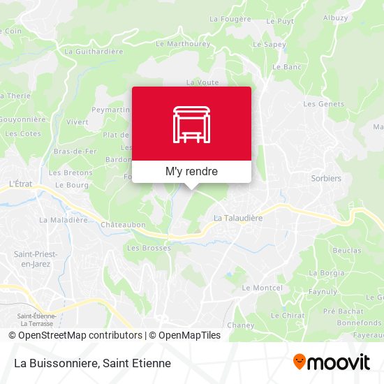 La Buissonniere plan