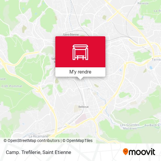Camp. Trefilerie plan