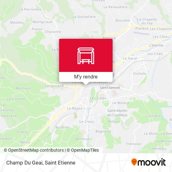 Champ Du Geai plan