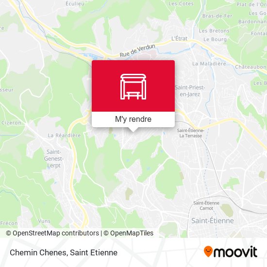 Chemin Chenes plan