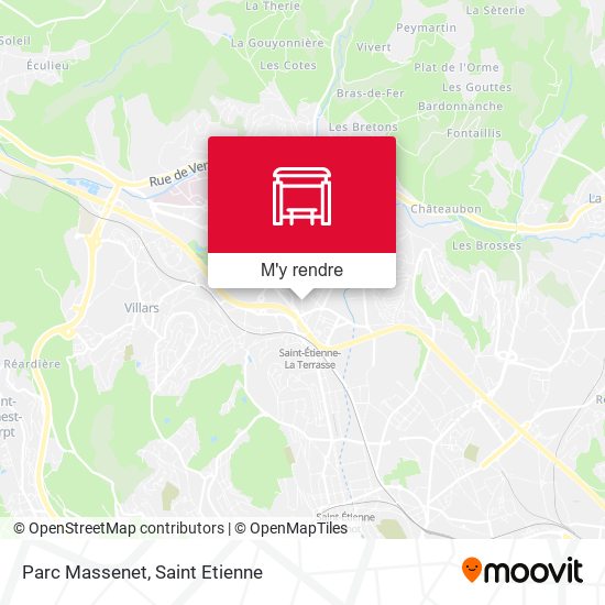 Parc Massenet plan