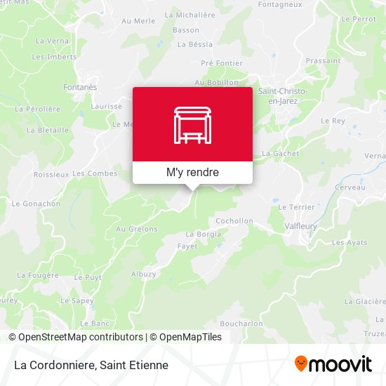 La Cordonniere plan