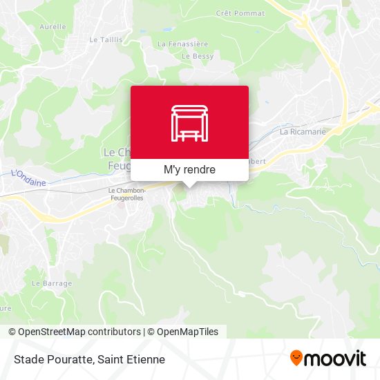 Stade Pouratte plan