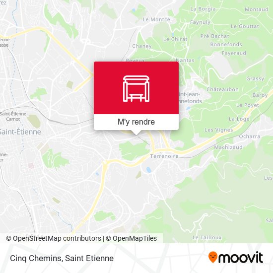 Cinq Chemins plan