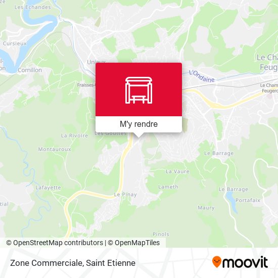 Zone Commerciale plan