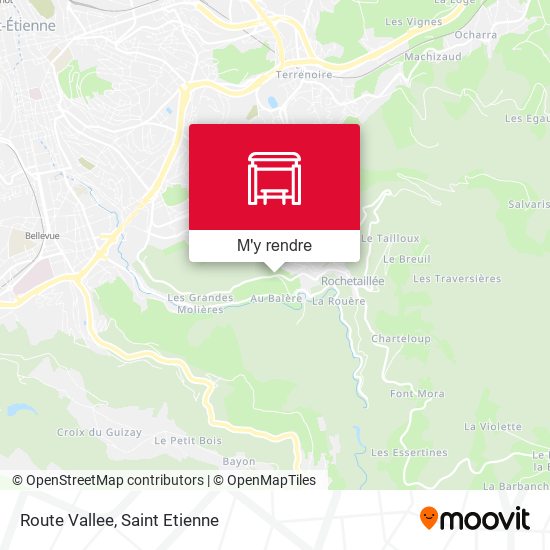 Route Vallee plan