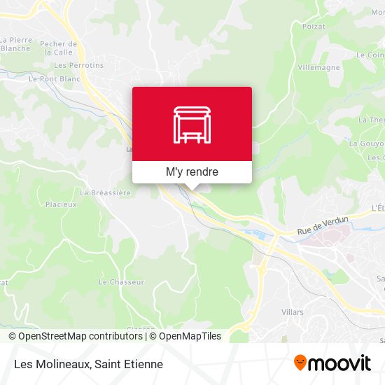 Les Molineaux plan