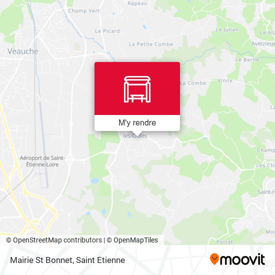 Mairie St Bonnet plan