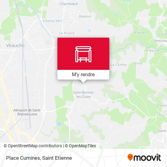 Place Cumines plan