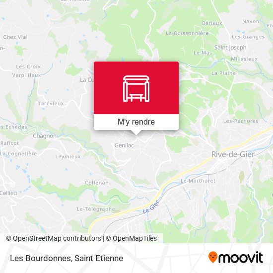 Les Bourdonnes plan