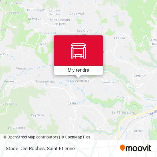 Stade Des Roches plan