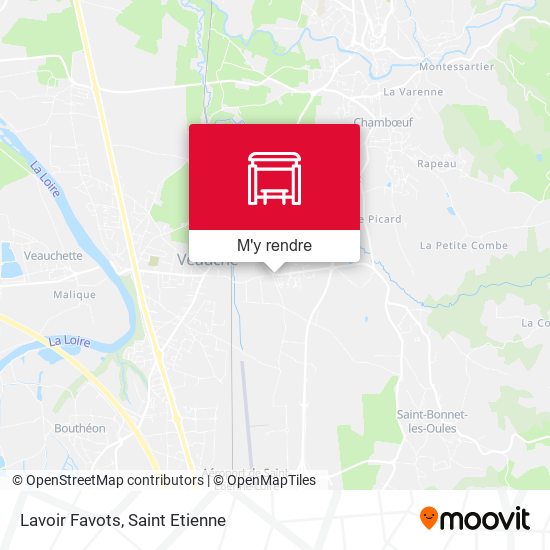 Lavoir Favots plan