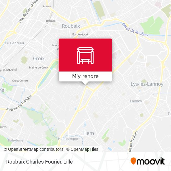 Roubaix Charles Fourier plan