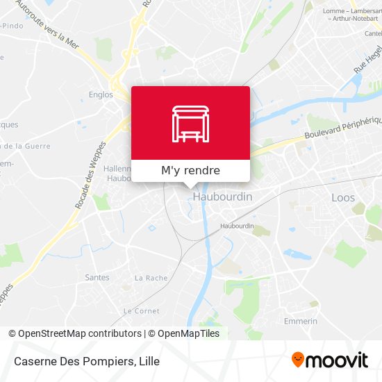 Caserne Des Pompiers plan