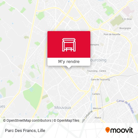 Parc Des Francs plan