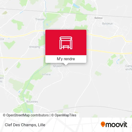 Clef Des Champs plan