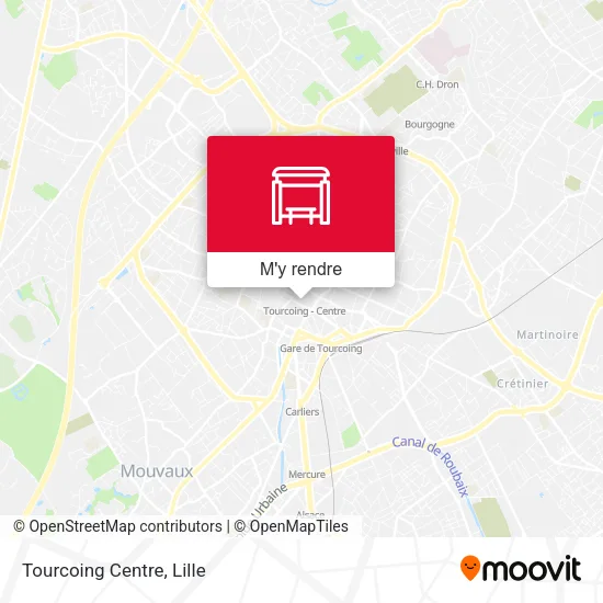 Tourcoing Centre plan