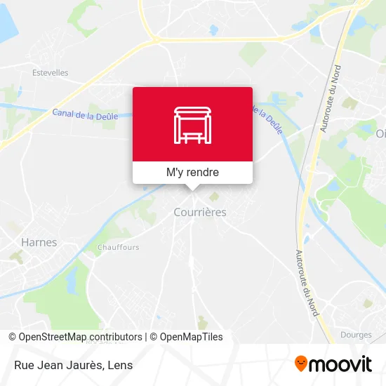 Rue Jean Jaurès plan