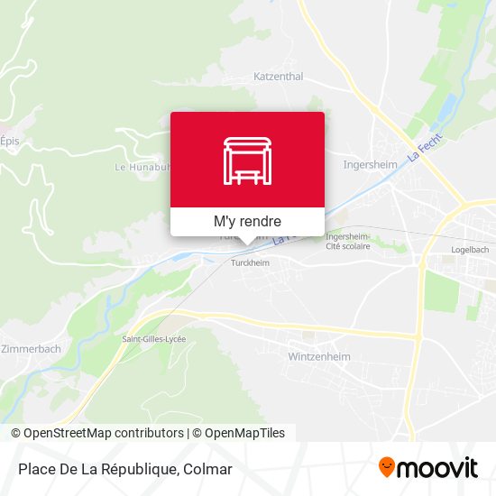 Place De La République plan