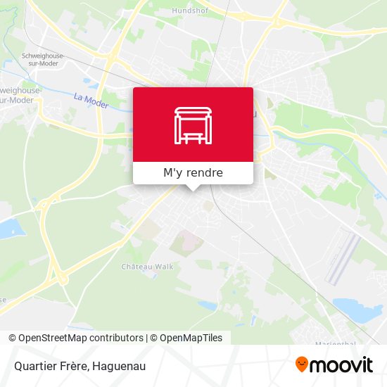 Quartier Frère plan
