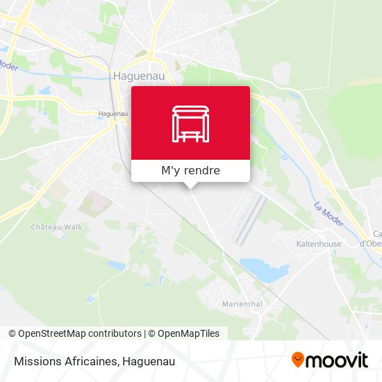 Missions Africaines plan