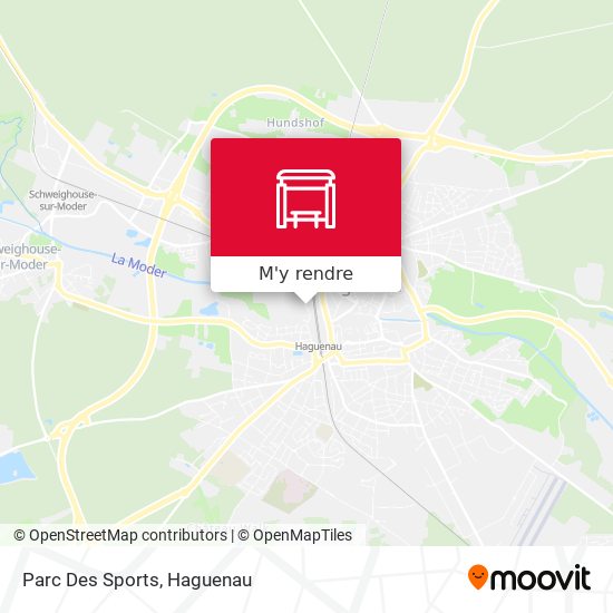 Parc Des Sports plan