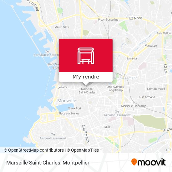 Marseille Saint-Charles plan
