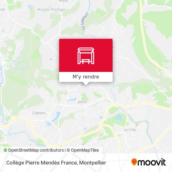 Collège Pierre Mendès France plan