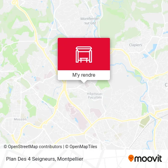 Plan Des 4 Seigneurs plan