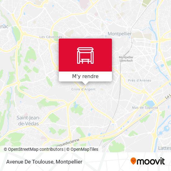 Avenue De Toulouse plan