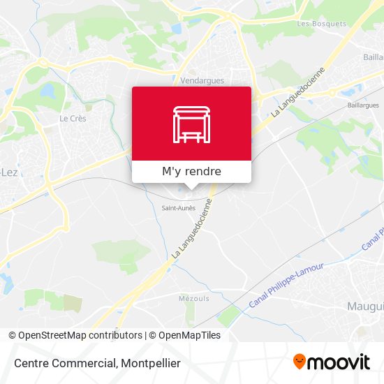 Centre Commercial plan