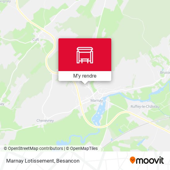 Marnay Lotissement plan