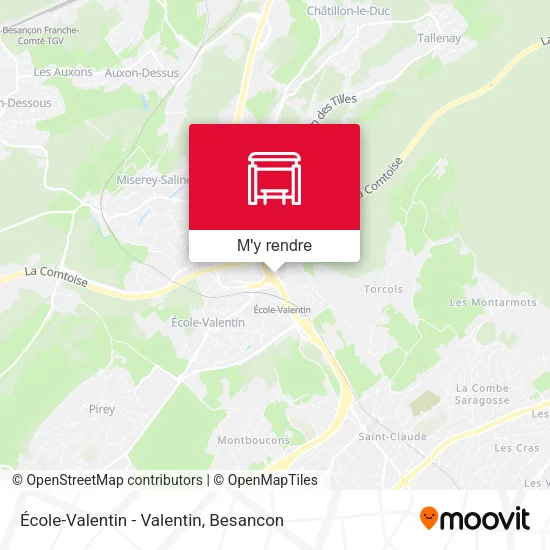 École-Valentin - Valentin plan