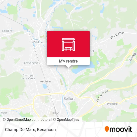 Champ De Mars plan