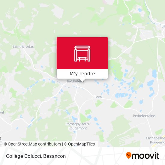 Collège Colucci plan