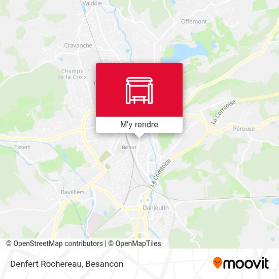 Denfert Rochereau plan