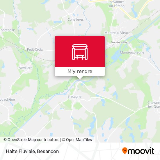 Halte Fluviale plan