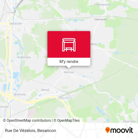 Rue De Vézelois plan