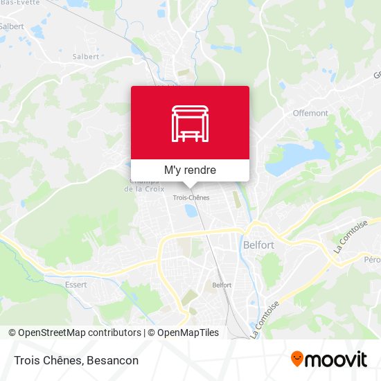 Trois Chênes plan