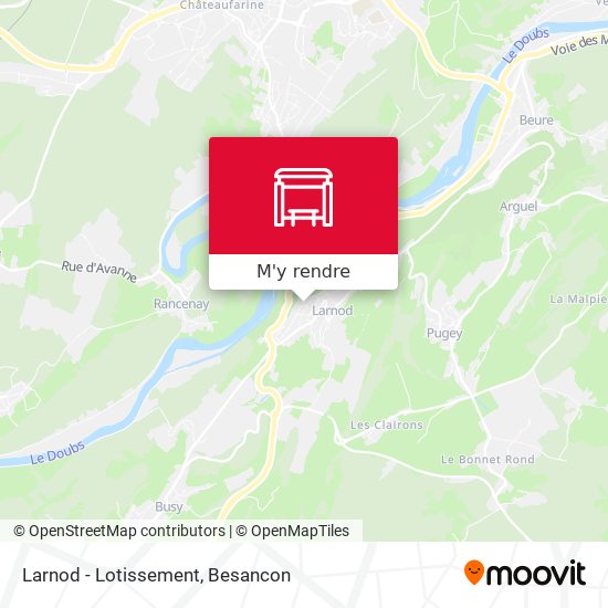 Larnod - Lotissement plan