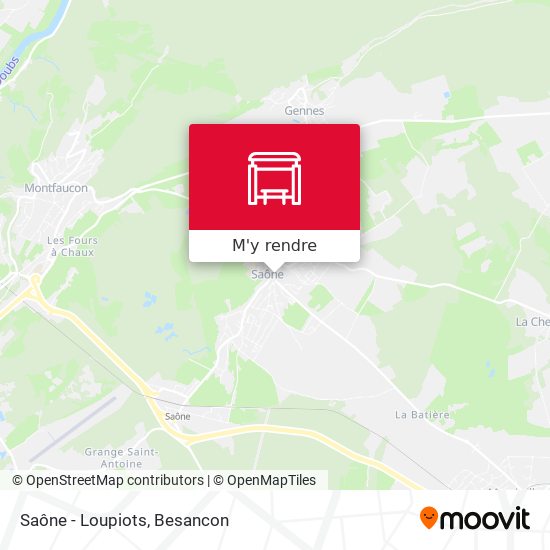 Saône - Loupiots plan