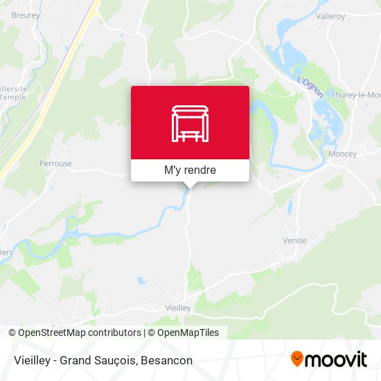 Vieilley - Grand Sauçois plan