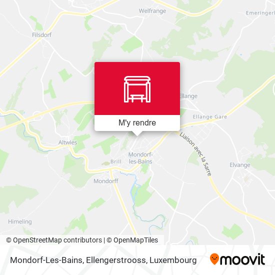 Mondorf-Les-Bains, Ellengerstrooss plan