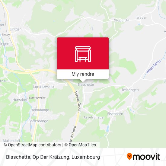Blaschette, Op Der Kräizung plan