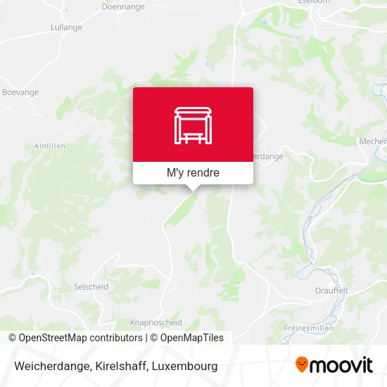Weicherdange, Kirelshaff plan
