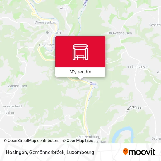 Hosingen, Gemönnerbréck plan