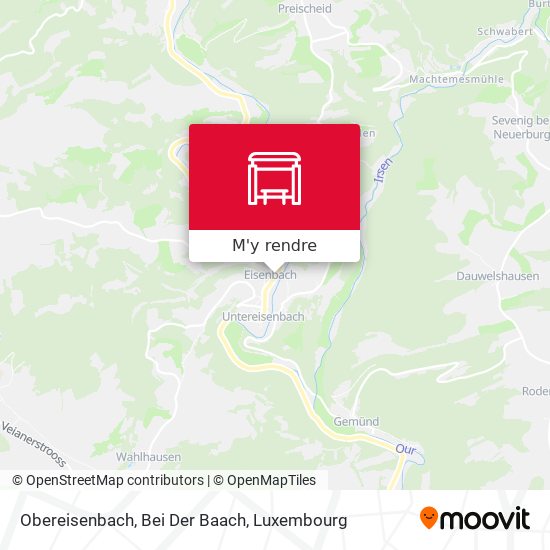 Obereisenbach, Bei Der Baach plan