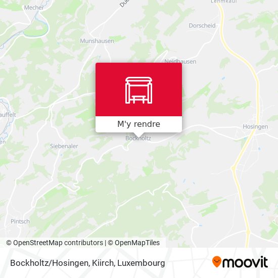 Bockholtz/Hosingen, Kiirch plan