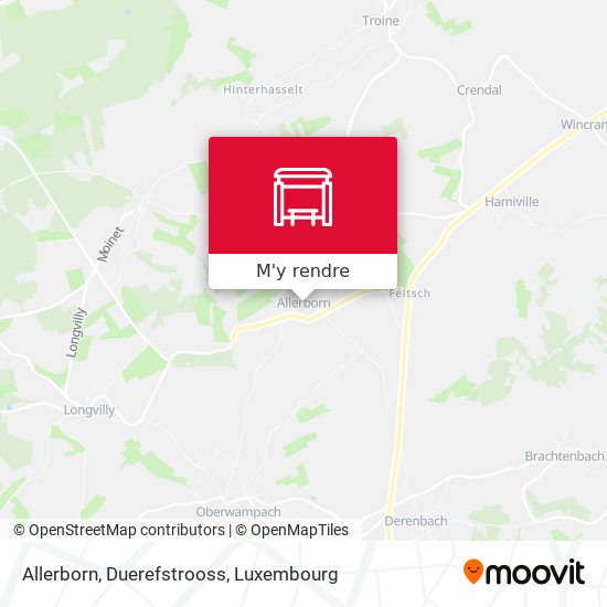Allerborn, Duerefstrooss plan